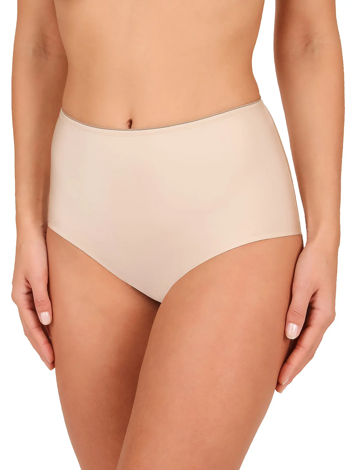 FELINA CONTURELLE | Highwaist-Slip "Pure Feeling" schwarz | beige